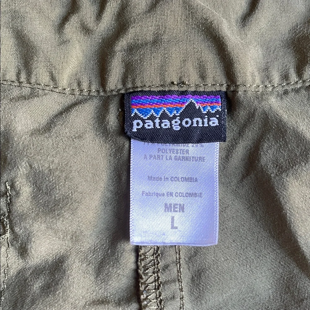 patagonia Men's Cargo Shorts in Olive